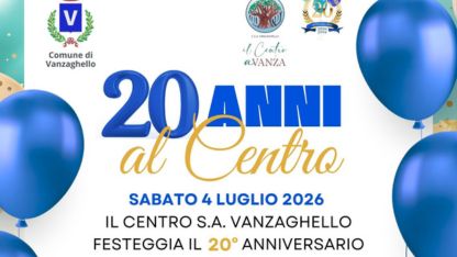 20 anni al Centro S.A. Vanzaghello - Cena sotto le stelle