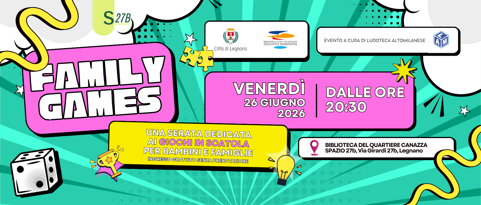 Biblioteca Spazio 27B | Family Games