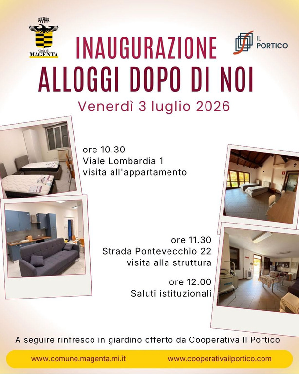 Inaugurazione appartamenti "Dopo di Noi"