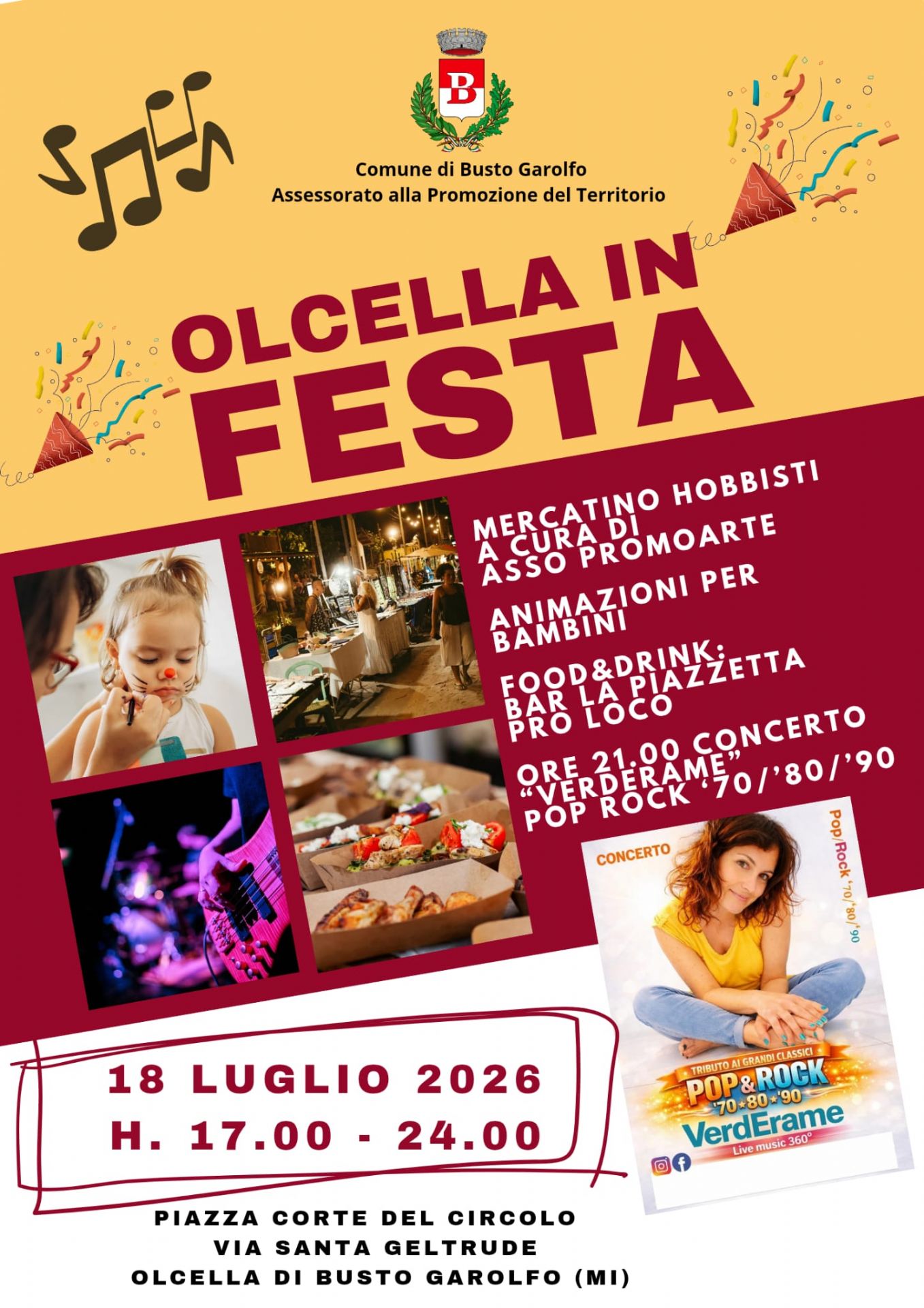 Olcella in Festa - Mercatino Hobbisti