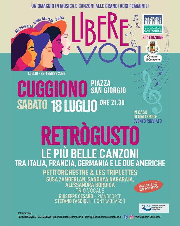 Retrògusto – Le più belle canzoni tra Italia, Francia, Germania e le due Americhe