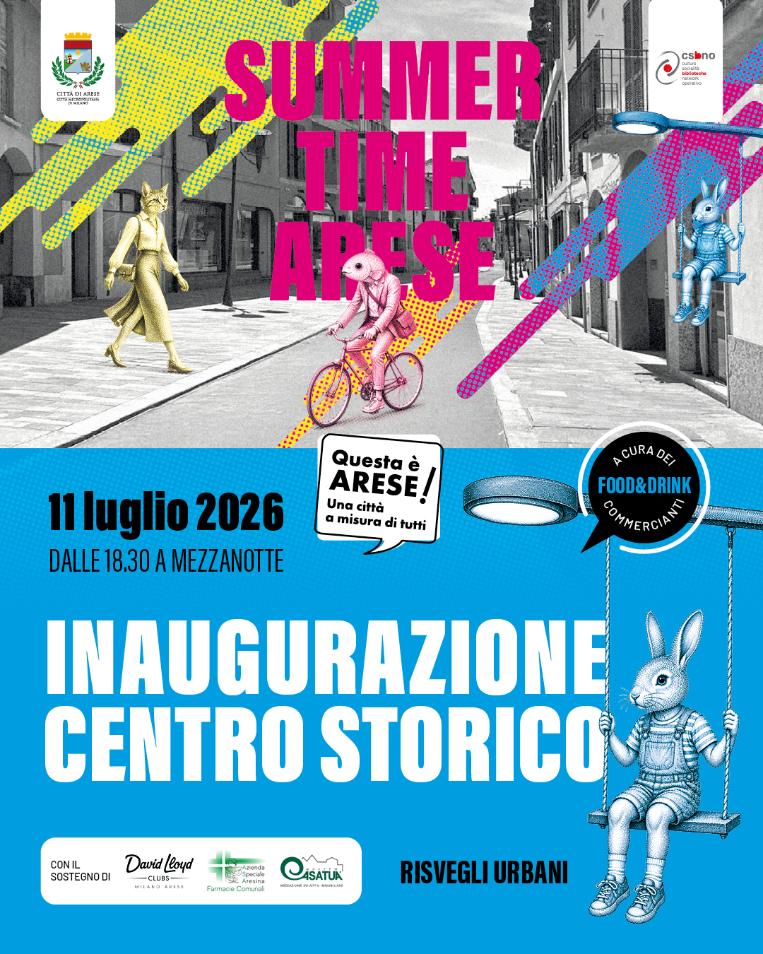 Risvegli Urbani - Inaugurazione del centro storico di Arese