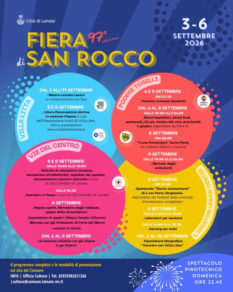 97ª Fiera di San Rocco Lainate
