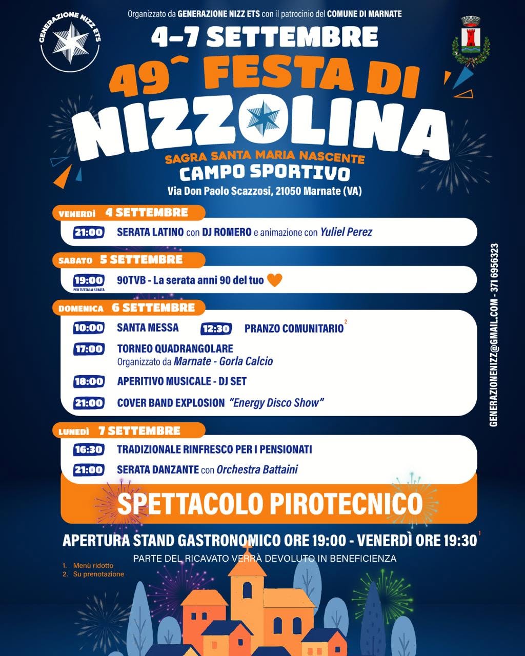 49^ Festa di Nizzolina - Sagra Santa Maria Nascente