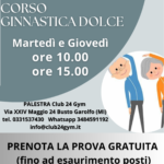 Corso di Ginnastica Dolce - Prove Gratuite
