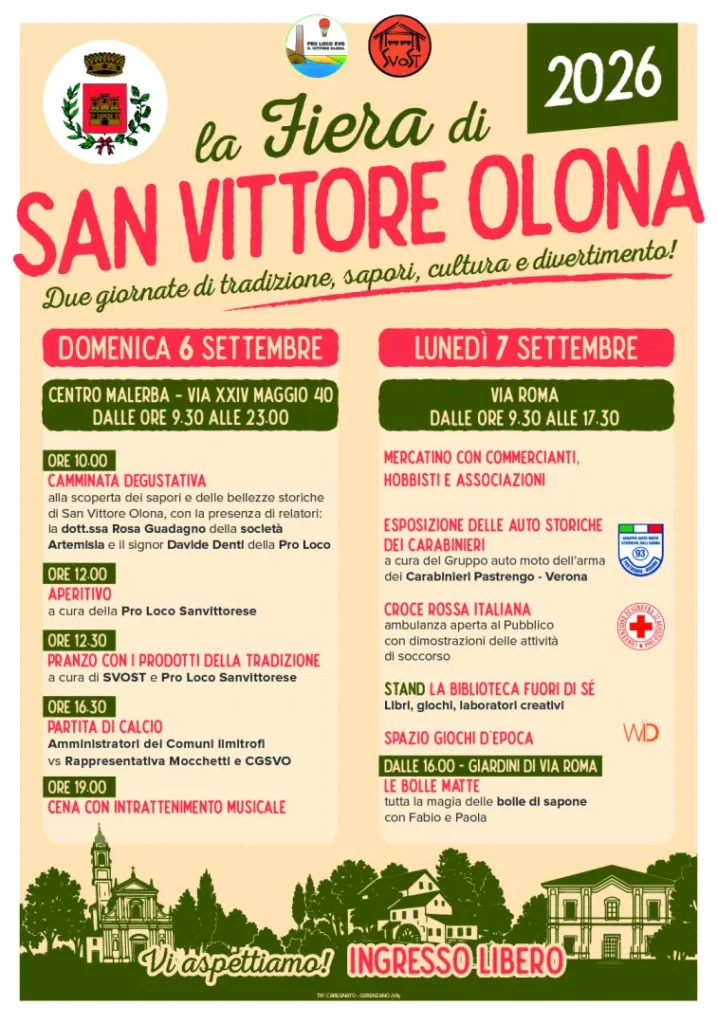 Fiera di San Vittore Olona 2026