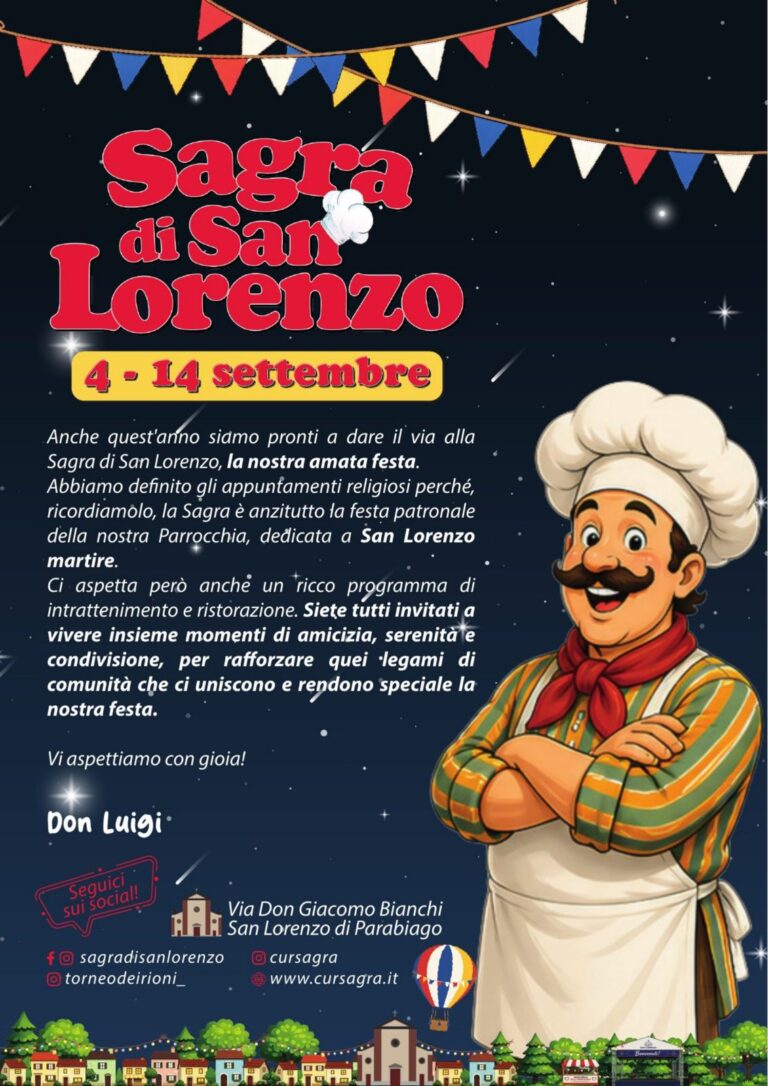 Sagra di San Lorenzo di Parabiago 2026