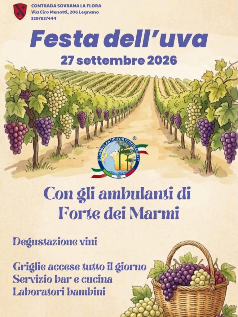 Festa dell’Uva e Ambulanti di Forte dei Marmi