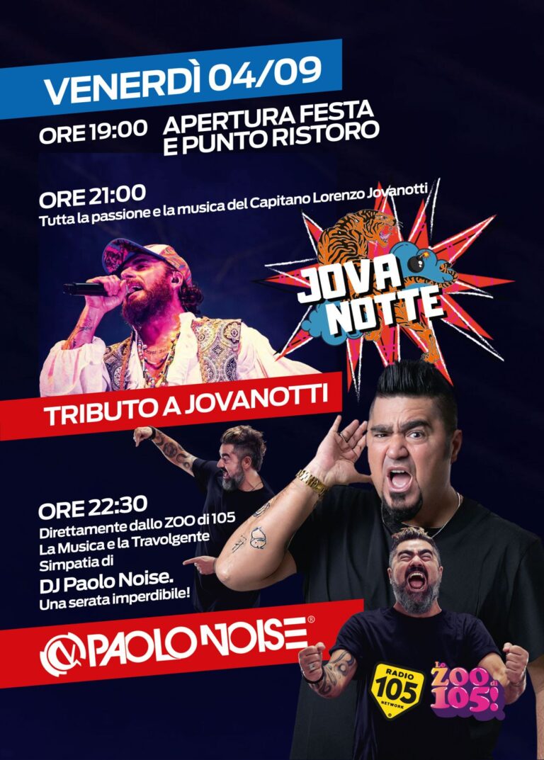 Tributo a Jovanotti + DJ Paolo Noise