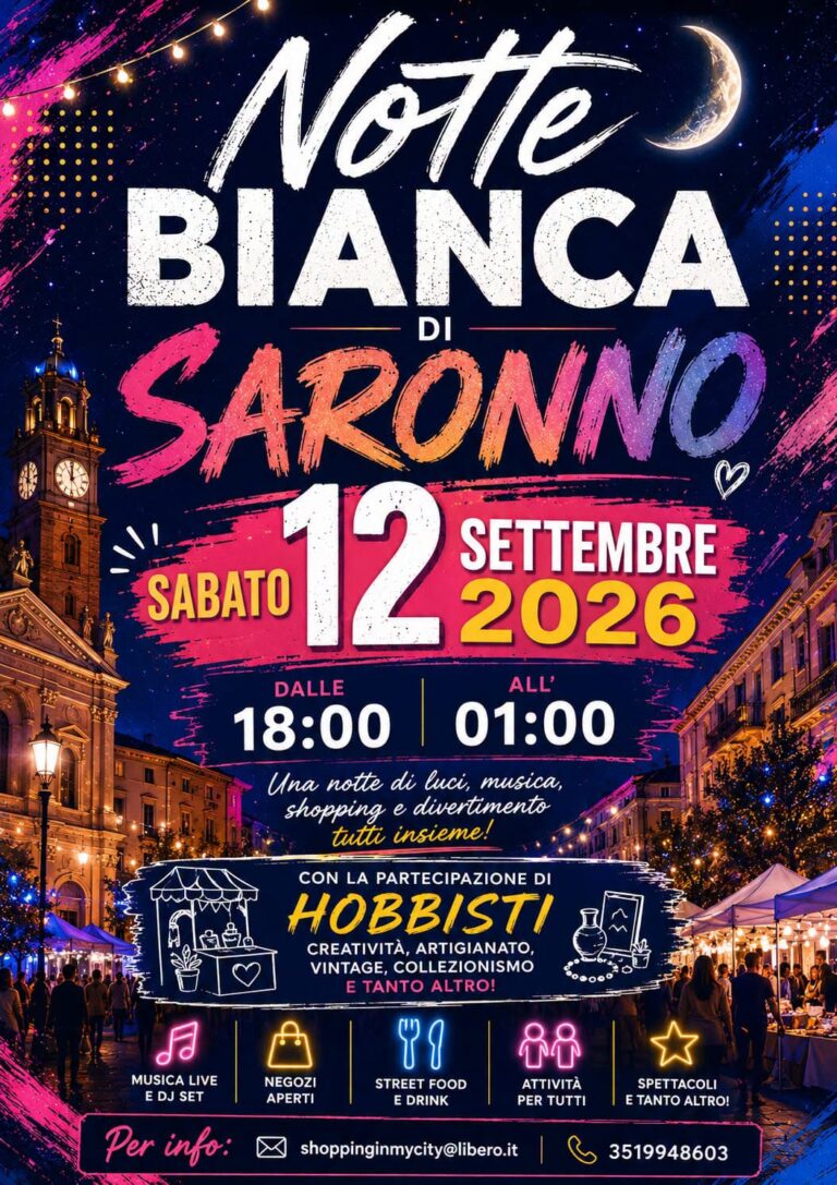 Notte Bianca di Saronno