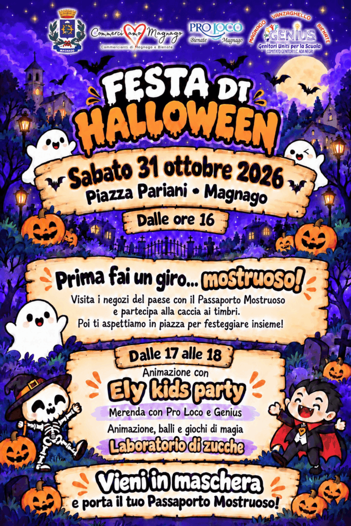 Festa di Halloween a Magnago