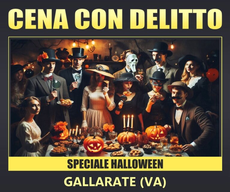 Halloween con Delitto alla Cascina Montediviso