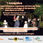 Halloween e teatro con apericena