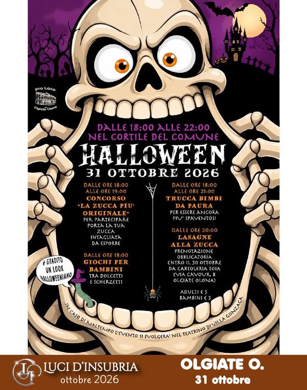 Halloween a Olgiate Olona