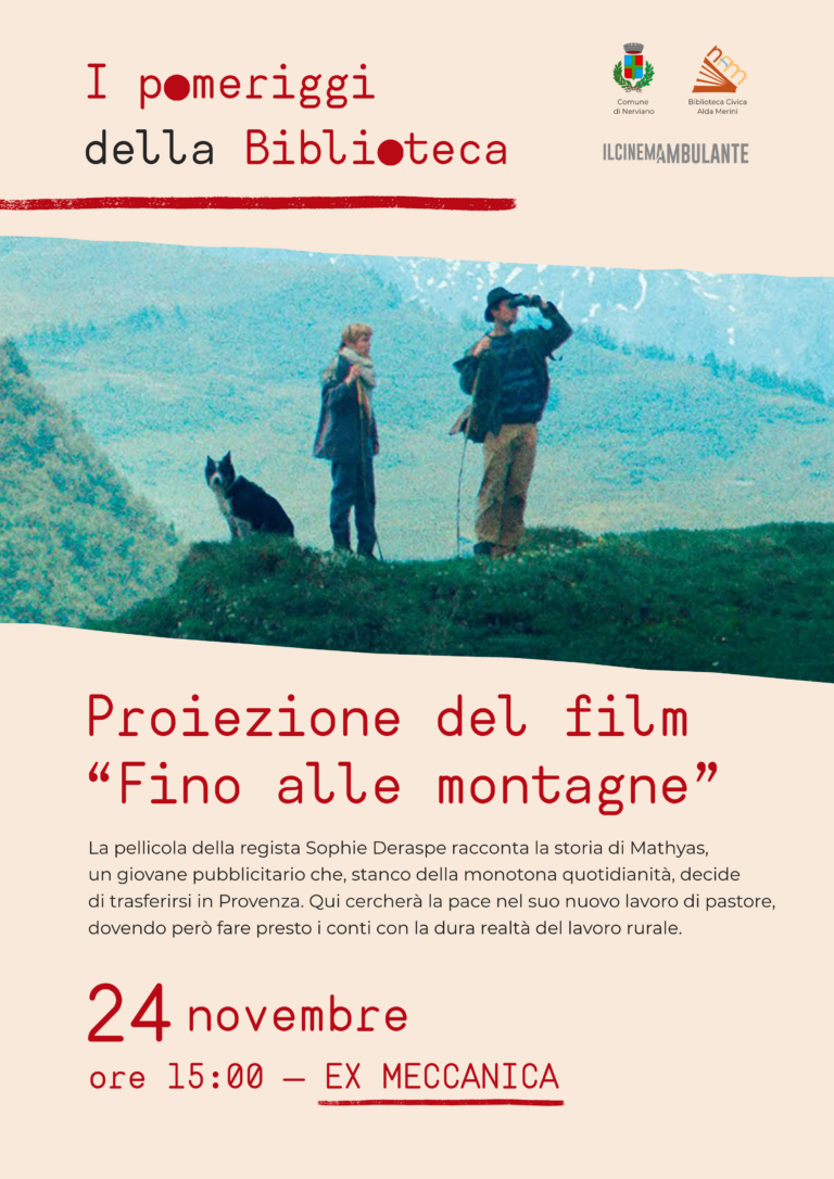 Proiezione del film “Fino alle Montagne”