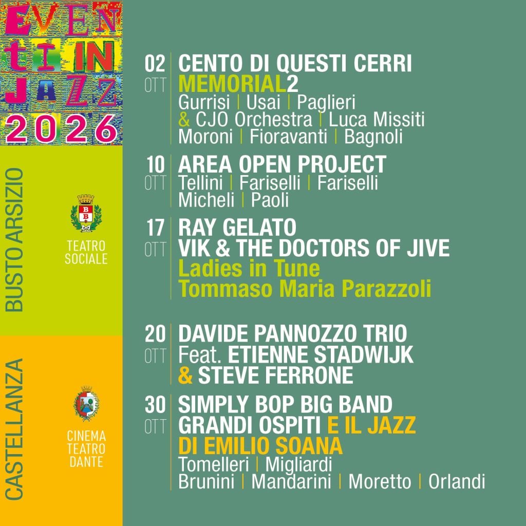 Simply Bop Big Band - Grandi Ospiti e il Jazz di Emilio Soana
